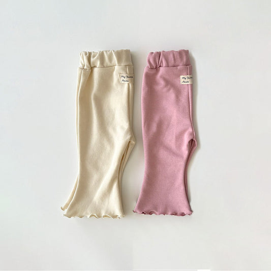 Baby/Toddler Aosta F25 Basic Flare Pants (3m-5y)- 2Colors