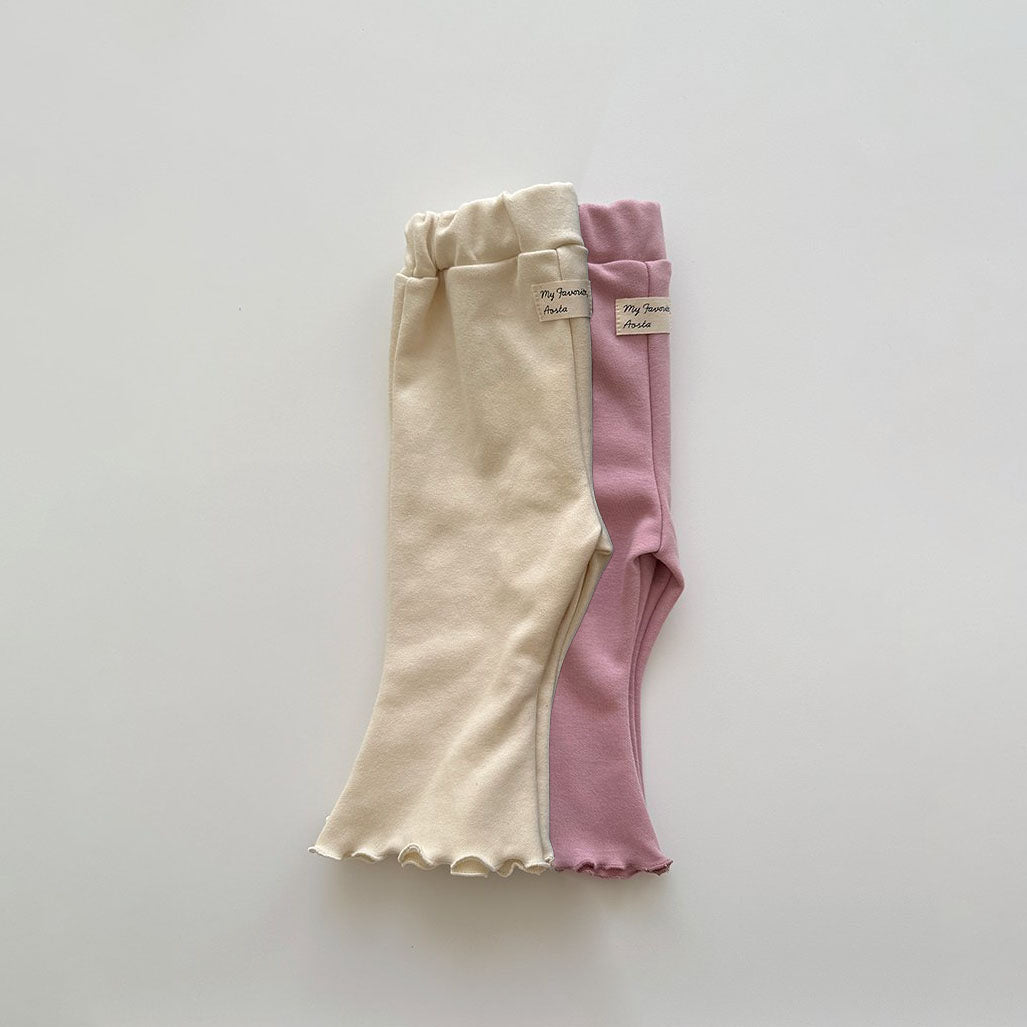 Baby/Toddler Aosta F25 Basic Flare Pants (3m-5y)- 2Colors