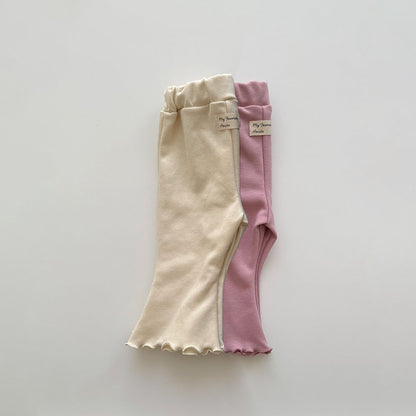 Baby/Toddler Aosta F25 Basic Flare Pants (3m-5y)- 2Colors