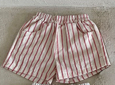 Toddler Lala Stripe Shorts (1-6y) - 2 Colors - AT NOON STORE