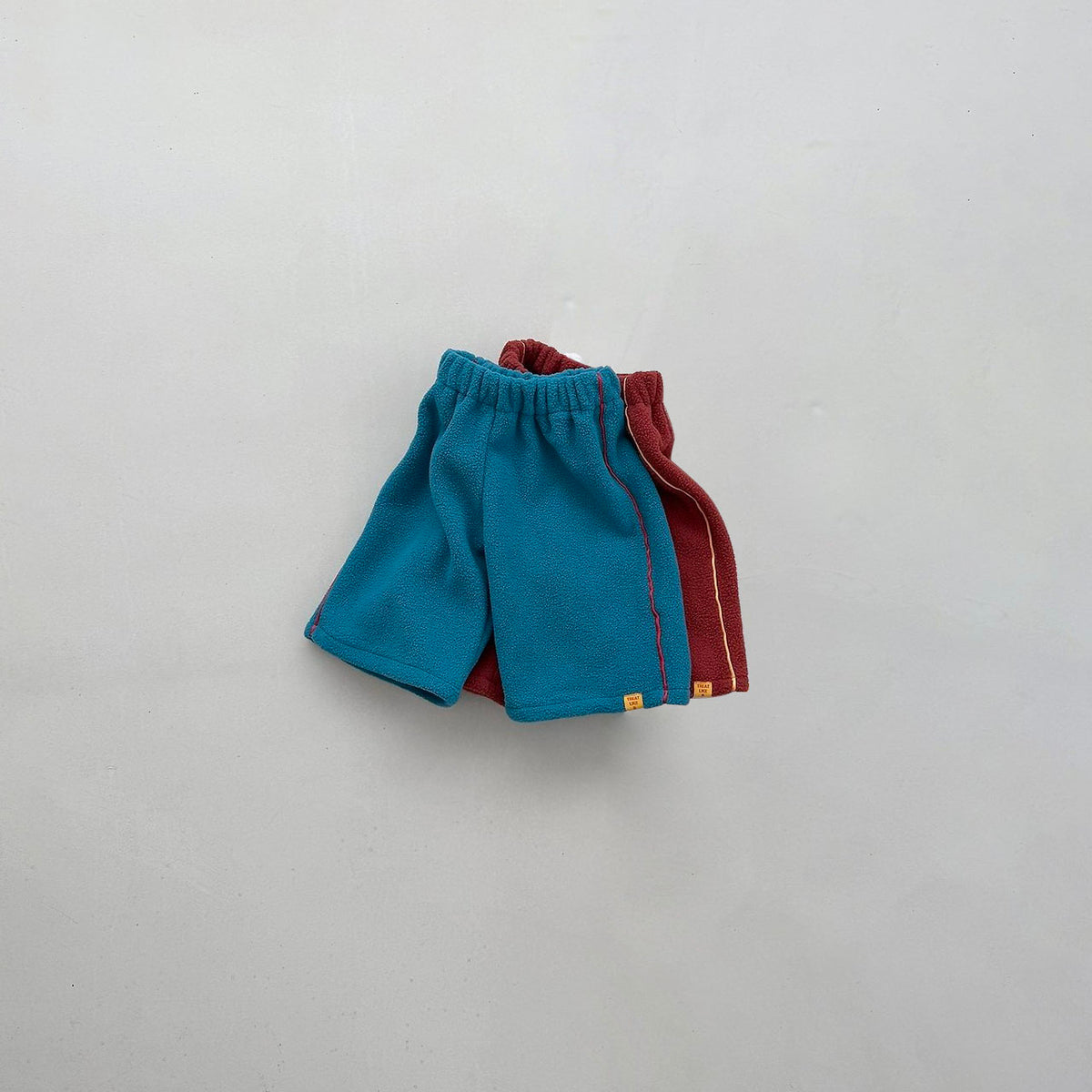 Baby Toddler FW26 Fleece Side Line Wide Pants (4m-6y) - 2 Colors