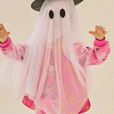 Kids F25 Halloween Long Sleeve Sweatshirt and Jogger Pants Set (3-9y) - Pink