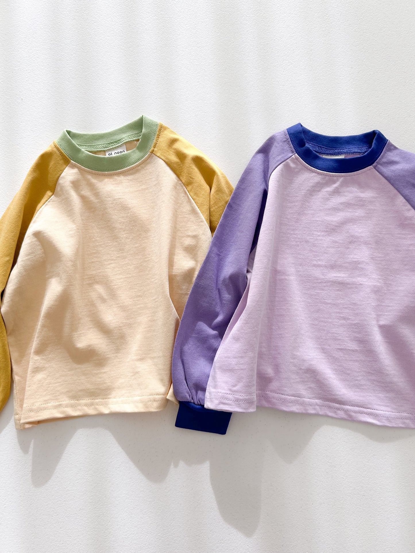 Toddler Colorblock Raglan Long Sleeve Top (2-7y) - 2 Colors