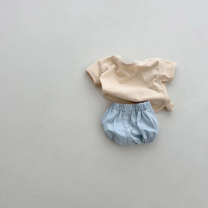 Baby Denim Bloomer Shorts (3-18m) - 2 Colors - AT NOON STORE