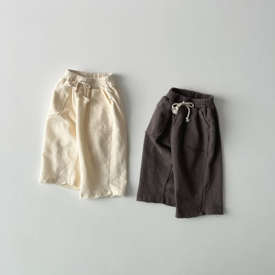 Toddler S25 Raw Edge Pull On Pants (1-6y) - 2 Colors - AT NOON STORE