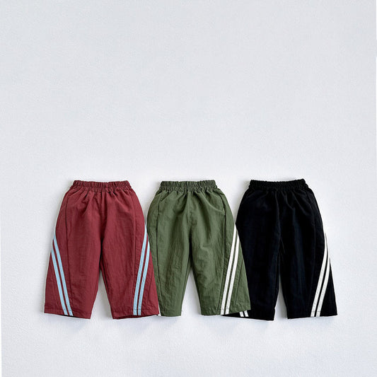 Toddler F25 Diagonal Tape Track Pants (1-6y) - 3 Colors - AT NOON STORE