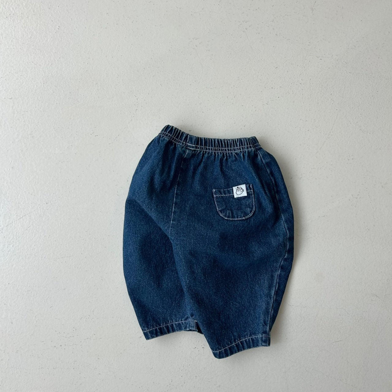 Baby Land F24 Pull-on Denim Pants (4-15m) - Denim - AT NOON STORE