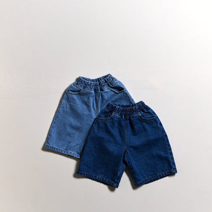 Toddler SP26 Denim Bermuda Shorts (10m-6y) - 2 Colors