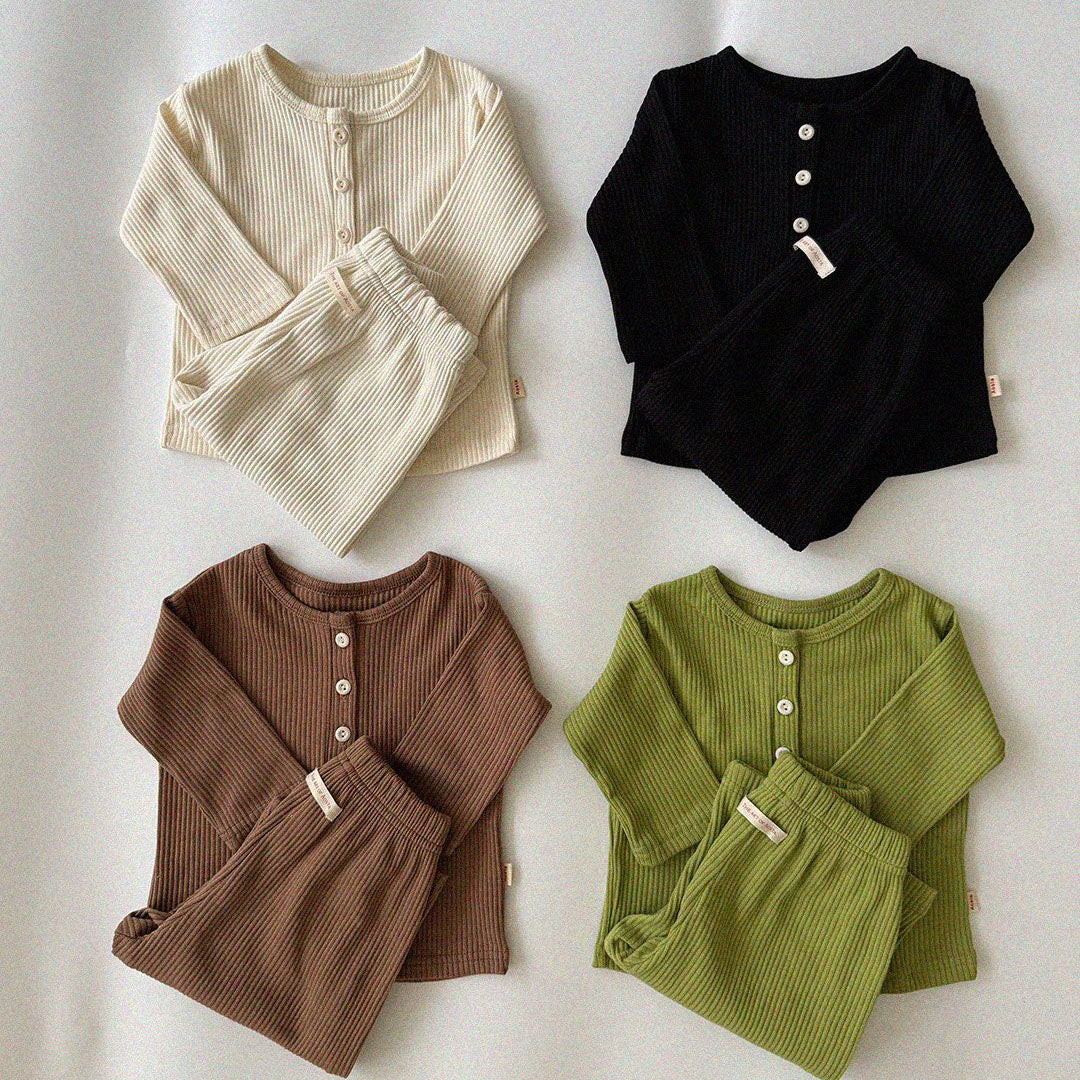 Baby/Toddler Aosta F26 RIbbed Pull-on Pants (3m-5y) - 4 Colors