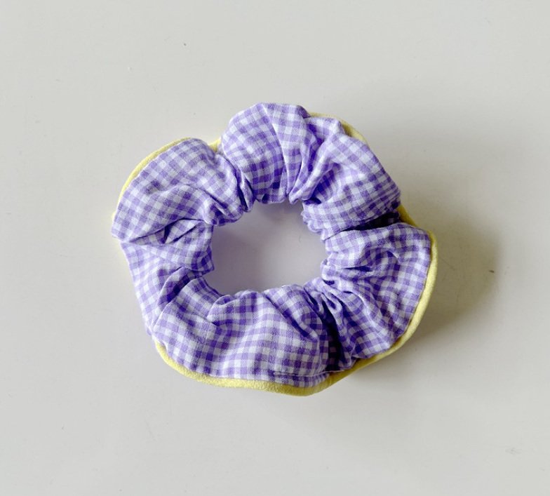 Girls Plaid Scrunchie - 4 Colors - AT NOON STORE