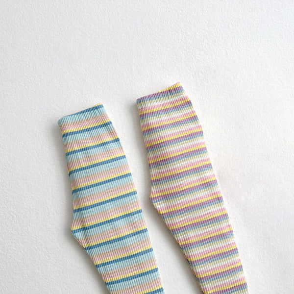 Toddler Muticolor Stripe Leggings (1-6y) - 2 Colors
