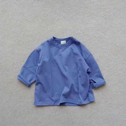 Toddler F25 Basic Loose Fit Top (15m-7y) - 3 Colors - AT NOON STORE