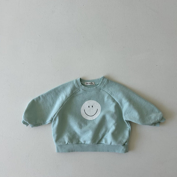 Kids Land S24 Smiley Face Sweatshirt (1-6y) - 2 Colors