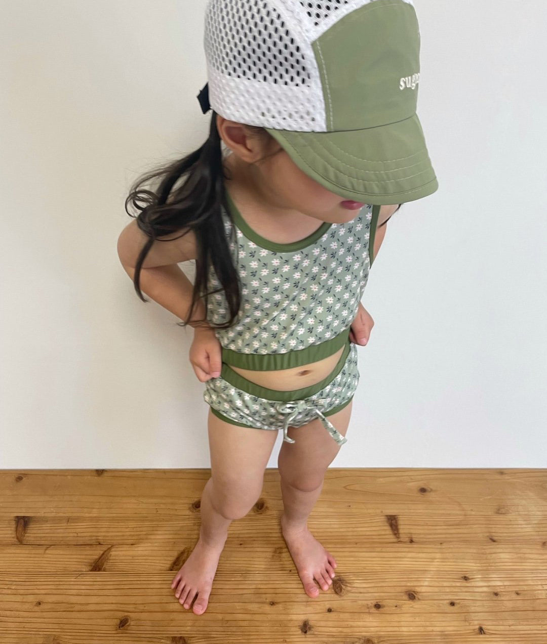 Toddler Printed Basic Bikini Set  (1-5y) - 2 Colors - AT NOON STORE