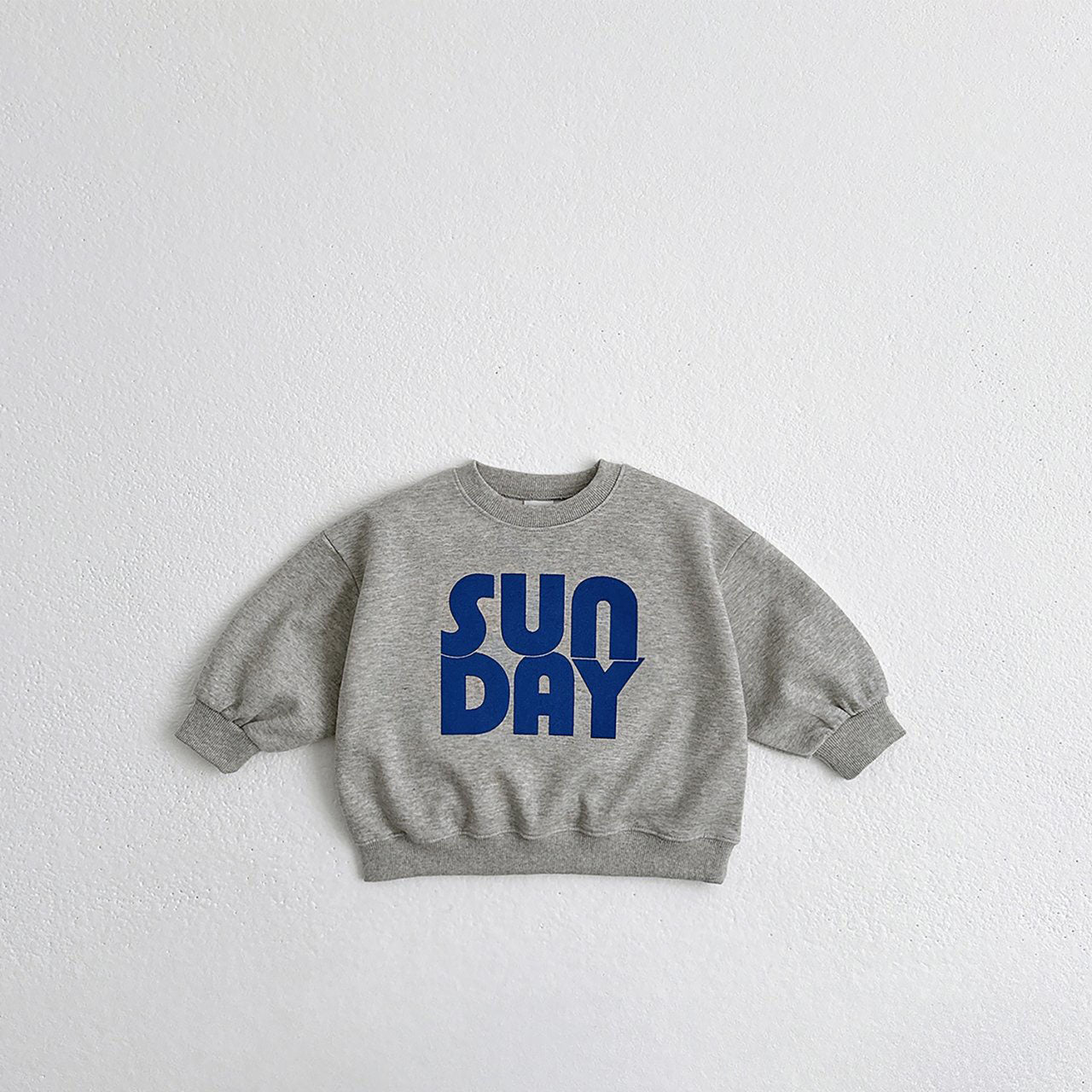 Toddler 'SUNDAY' Print Long Sleeve Sweatshirt (1-10y) - 3 Colors - AT NOON STORE