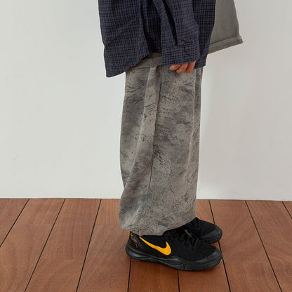 Toddler F26 Marble Print Jogger Pants (3-8y) - 2 Colors