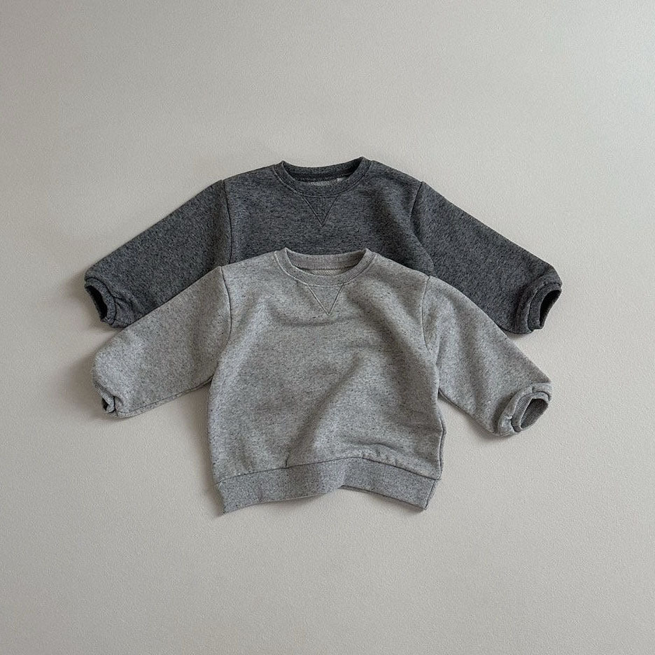 Toddler Crewneck Long Sleeve Sweatshirt (10m-4y) - 2 Colors - AT NOON STORE