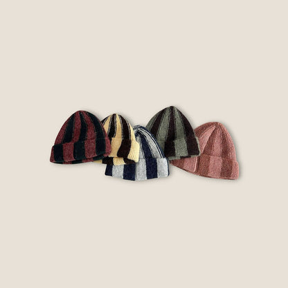 Toddler Stripe Beanie (1-5y) - 5 Colors