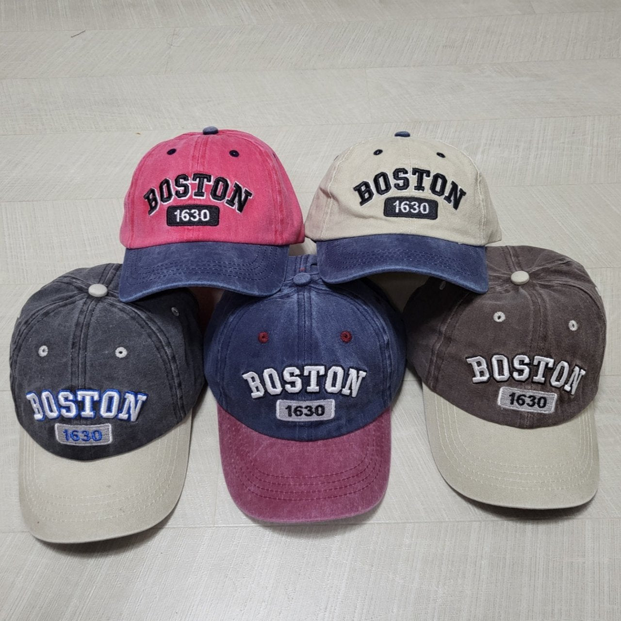 Toddler Boston Baseball Cap (3-5y) - 5 Colors - AT NOON STORE