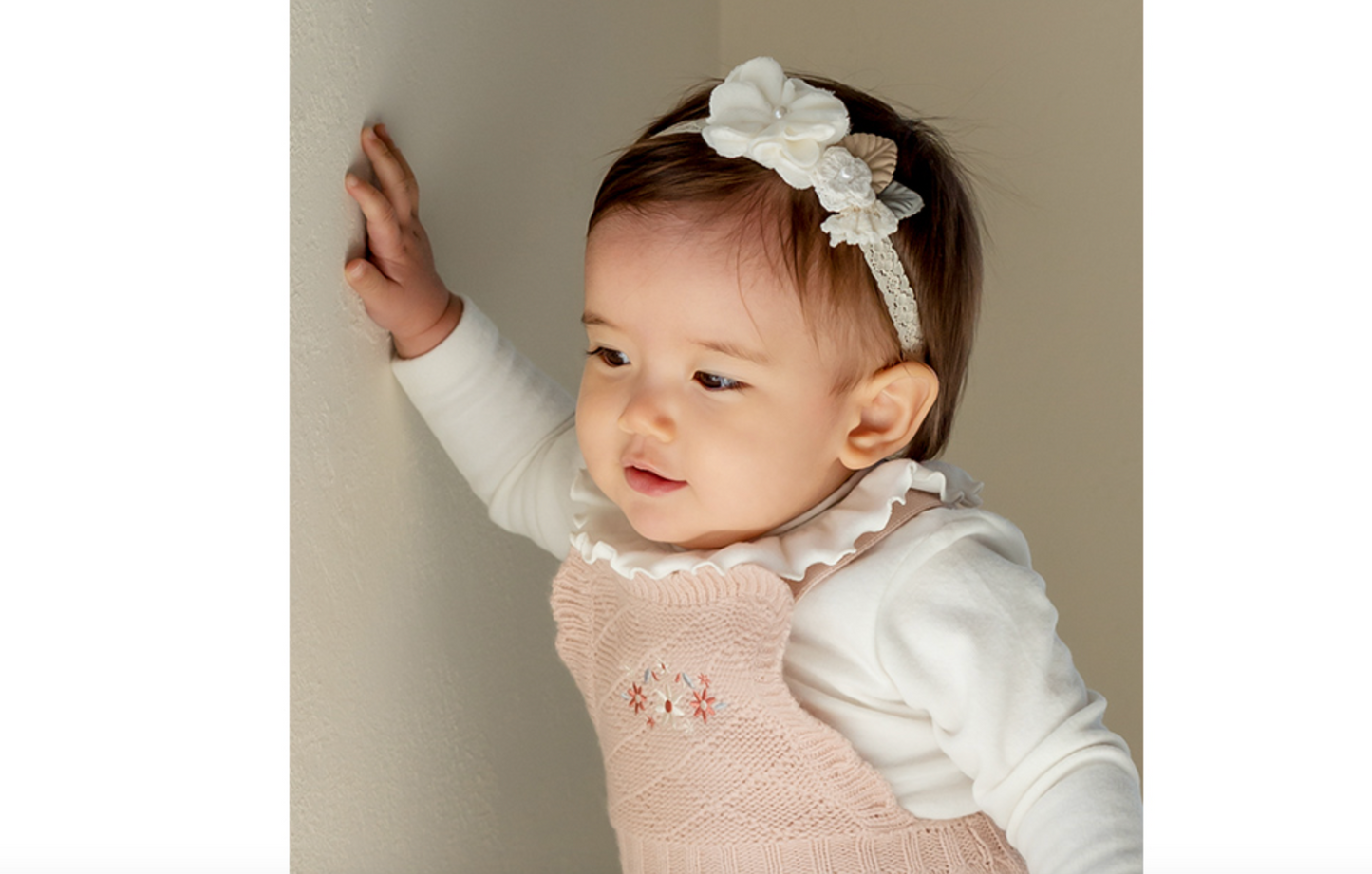 Baby Corsage Lace Headband (3-18m)