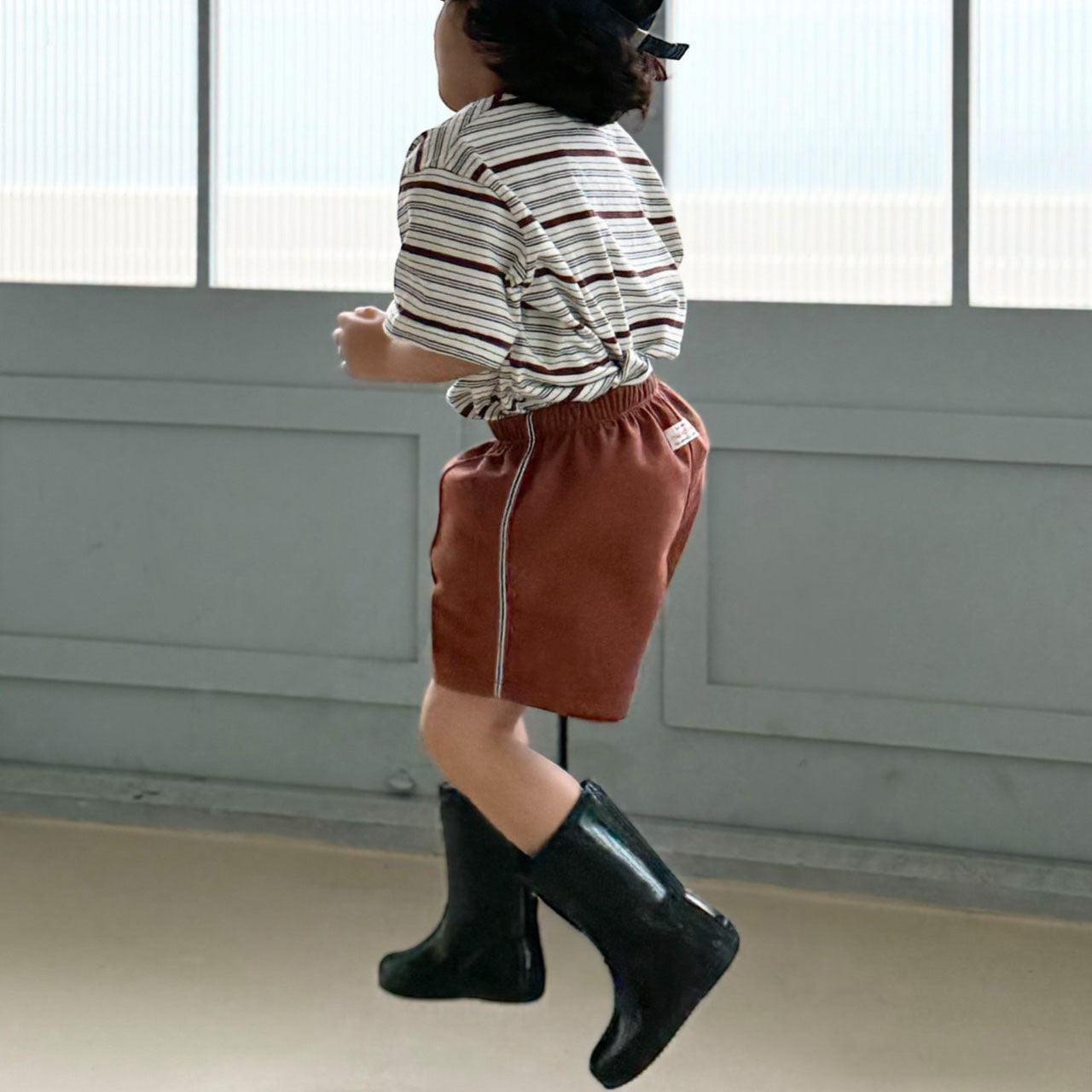 Kids SS25 Lined Tape Shorts (2-7y) - 2 Colors