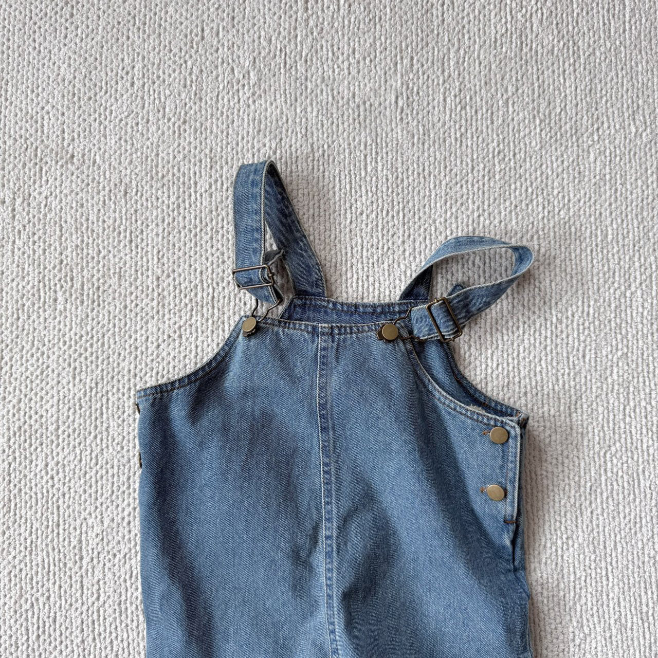 Baby Bella F25 Denim Overalls (6m-3y) - Denim