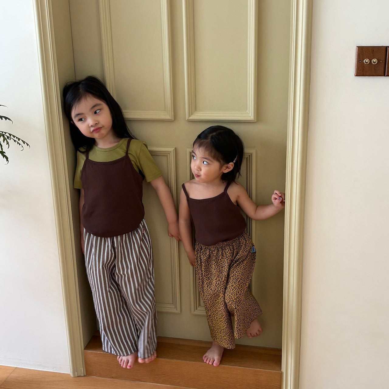 Toddler SS26 Stripe Pull-on Pants (1-7y) - 2 Colors - AT NOON STORE