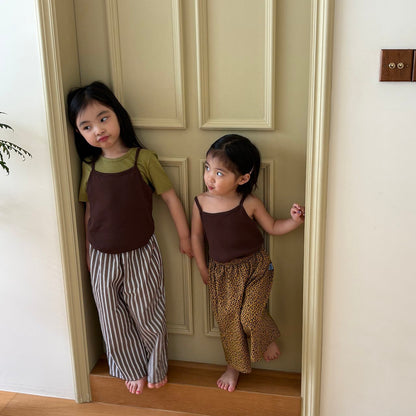 Toddler SS26 Stripe Pull-on Pants (1-7y) - 2 Colors - AT NOON STORE