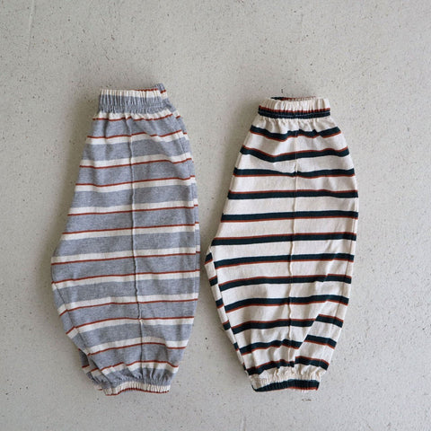 Toddler Stella Multi Stripe Jogger Pants (2-7y) -2 Colors