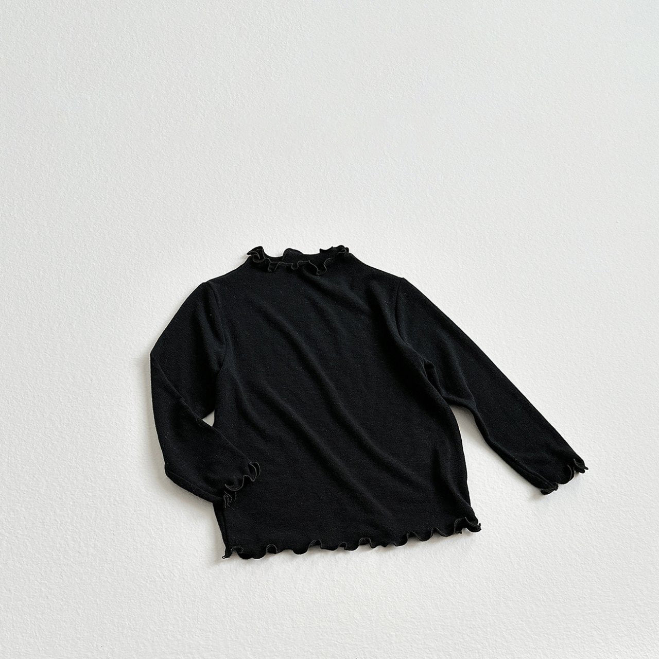 Toddler SP26 Lettuce-Edge Long Sleeve Top (1-6y) - 3 Colors - AT NOON STORE