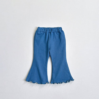 Toddler F25 Denim Flare Pants (1-6y) - 2 Colors - AT NOON STORE