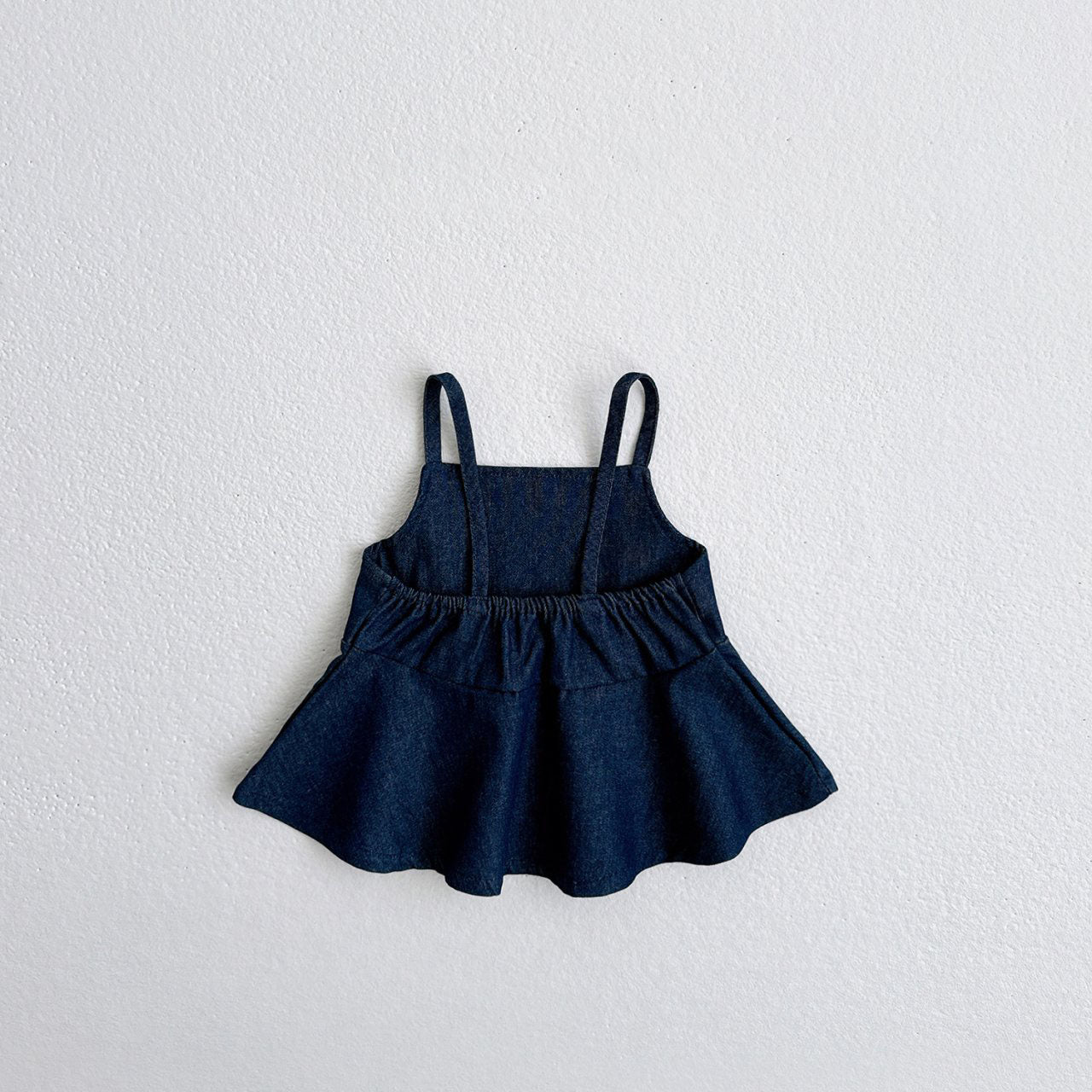 Toddler Peplum Denim Top (1-7y) - Denim