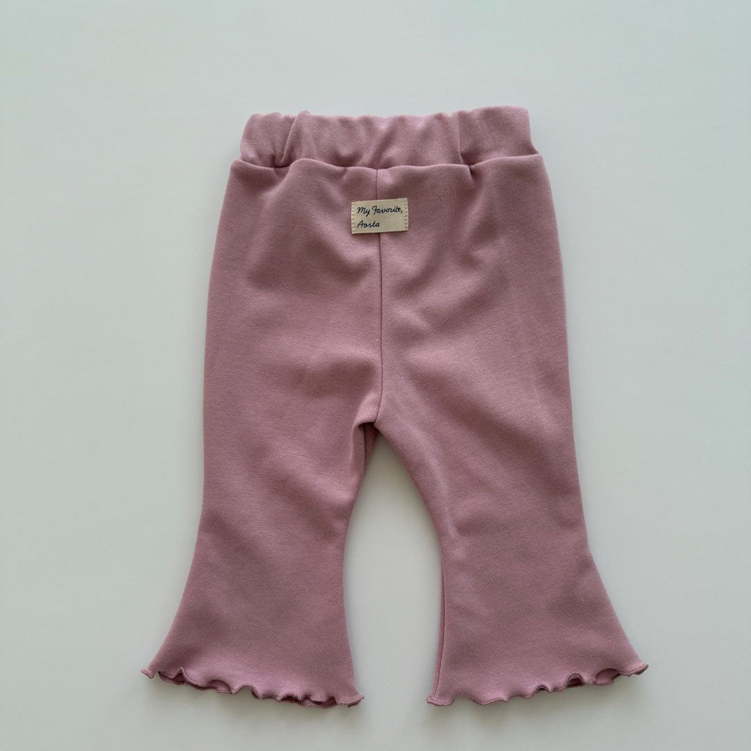 Baby/Toddler Aosta F25 Basic Flare Pants (3m-5y)- 2Colors
