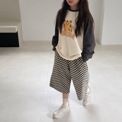 Toddler F25 Tiger Raglan Long Sleeve Top (2-8y) - 2 Colors - AT NOON STORE
