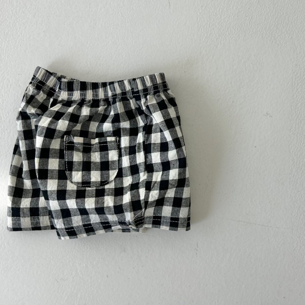 Baby Toddler Land Gingham Shorts (4m-6y) - 3 Colors - AT NOON STORE