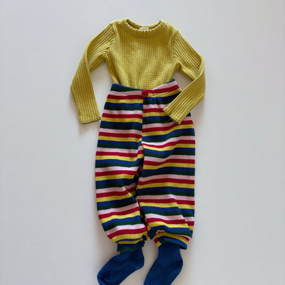 Toddler F26 Stripe Ribbed Jogger Pants (1-6y)