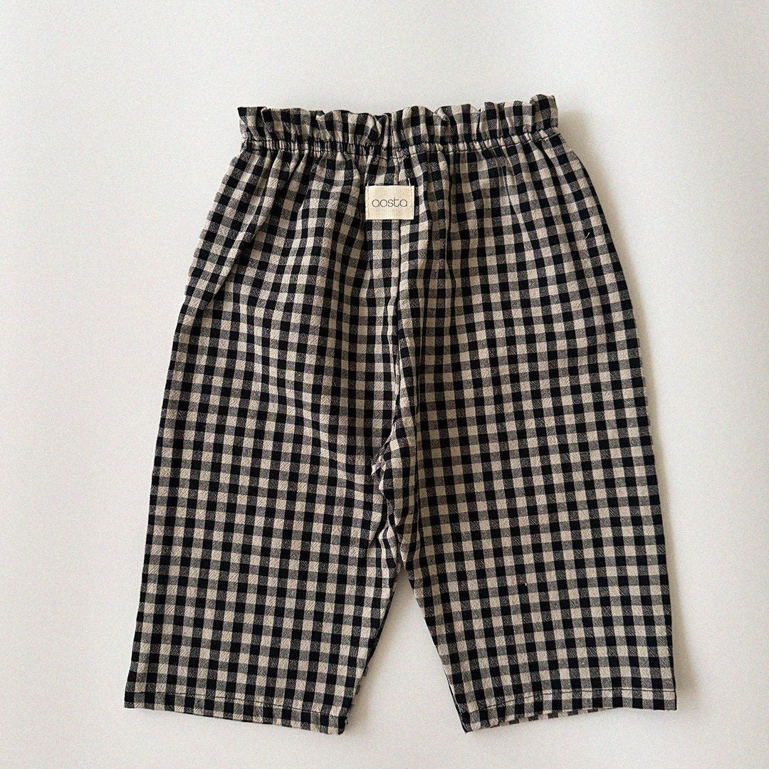 Baby/Toddler Aosta F26 Gingham Pull-on Pants (3m-5y) - 4 Colors