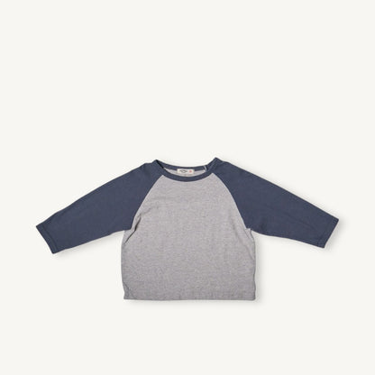 Toddler F25 Brushed Cotton Raglan Long Sleeve Top (2-8y) - 2 Colors - AT NOON STORE