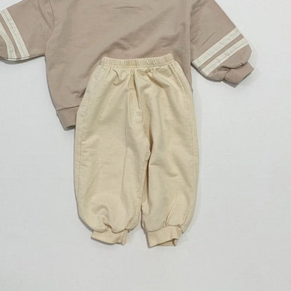 Toddler S25 Basic Jogger Pants (1-6y) - Butter Yellow - AT NOON STORE