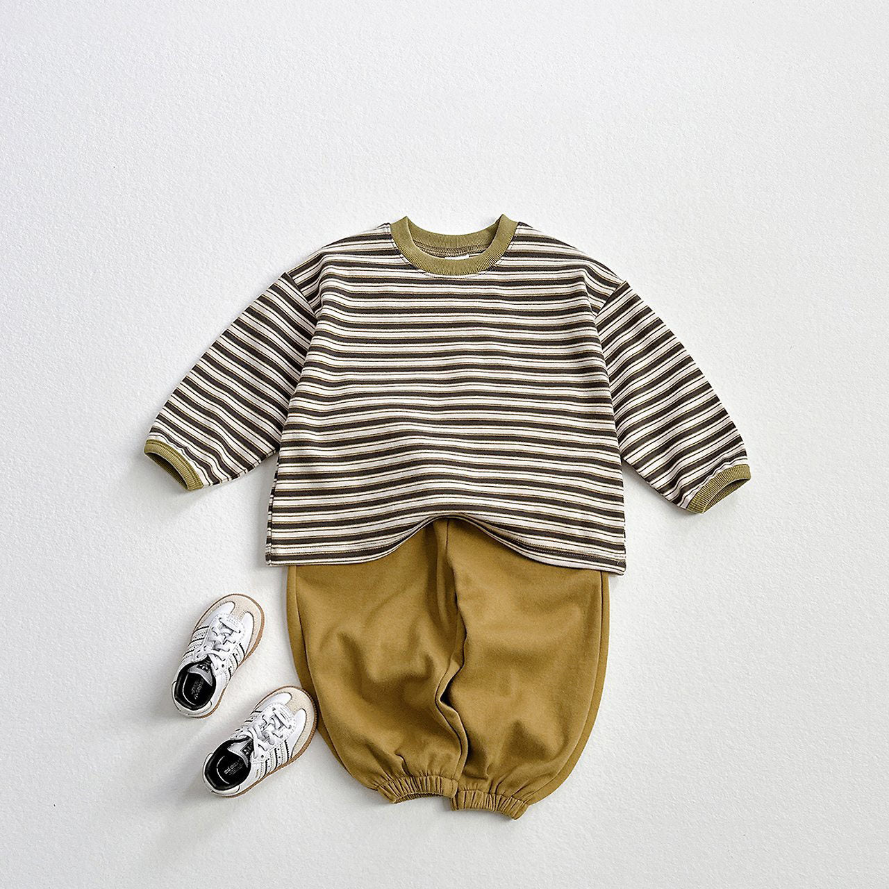 Toddler F26 Multi Stripe Long Sleeve Top (2-9y) - 3 Colors