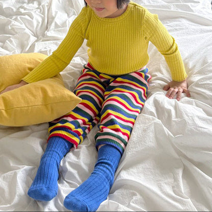 Toddler F26 Textured Long Sleeve Top (1-6y) - 5 Colors