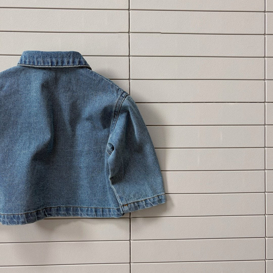 Baby/Toddler Bella F26 Denim Jacket (1-6y) - Blue