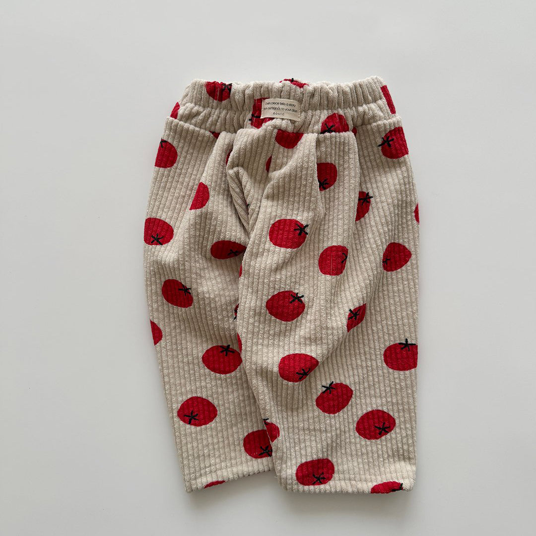 Baby/Toddler Aosta W25 Corduroy Pull-on Pants (3m-5y)- 8 Colors
