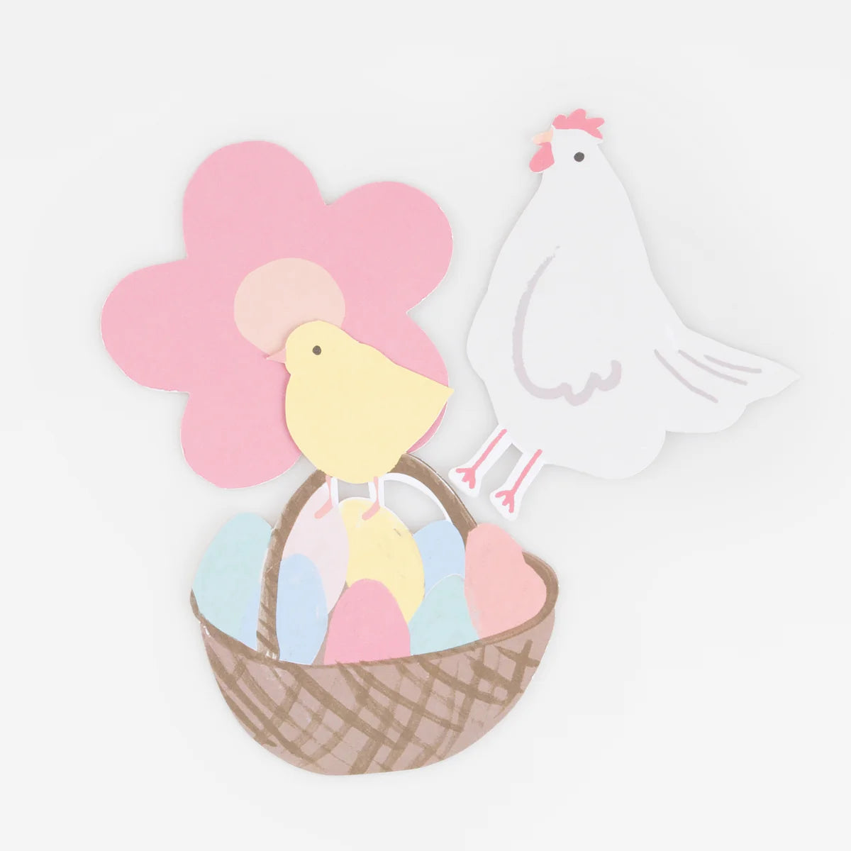 MeriMeri Easter Themed Shaped Stickers Set (25 stickers)