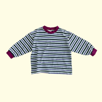 Toddler F26 Retro Stripe Long Sleeve Top (3-9y) - 2 Colors