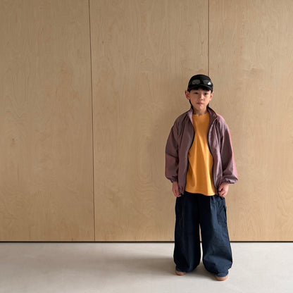 Toddler SP26 Side Slit Long Sleeve Tee (3-7y) - Orange