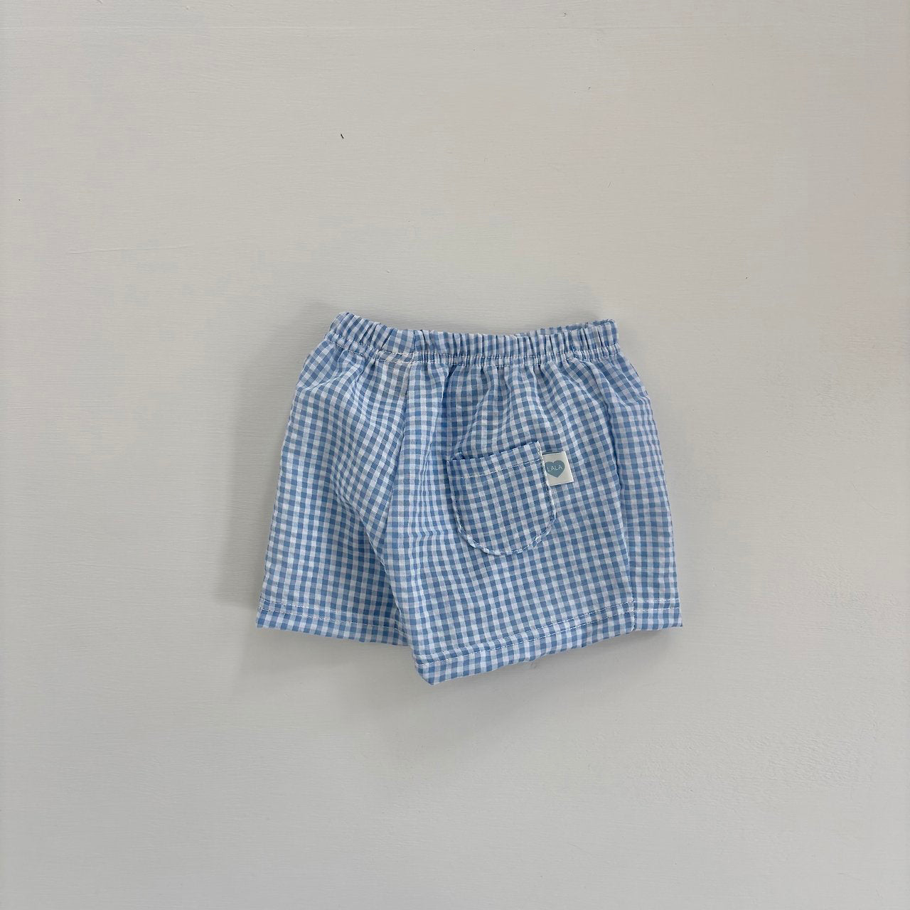 Baby Toddler Land SS25 Seersucker Gingham Shorts (4m-6y) - 4 Colors - AT NOON STORE