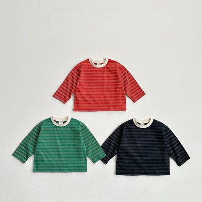 Toddler F26 Stripe Long Sleeve Top (2-9y) - 3 Colors