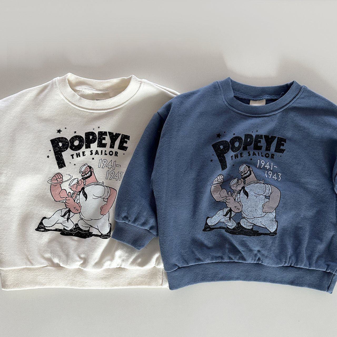 Toddler Popeye Graphic Sweatshirt (6m-6y) - 2 Colors