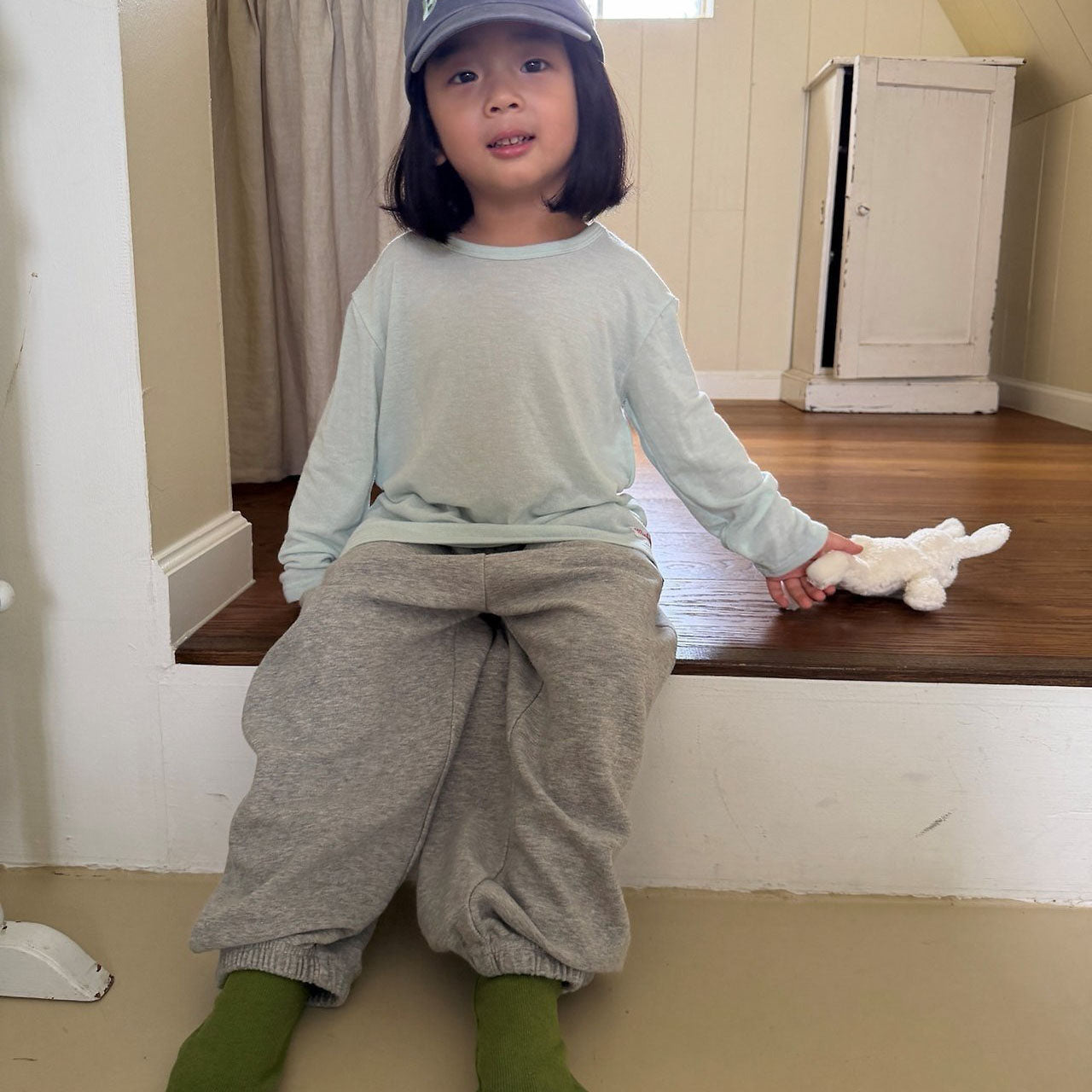 Kids F26 Soft Relaxed Fit Jogger Pants (2-8y) - Heather Gray